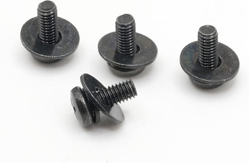 ReplacementScrews VESA Compatible M4 10mm TV/Monitor Wall Mount Screws for 75x75mm and 100x100mm