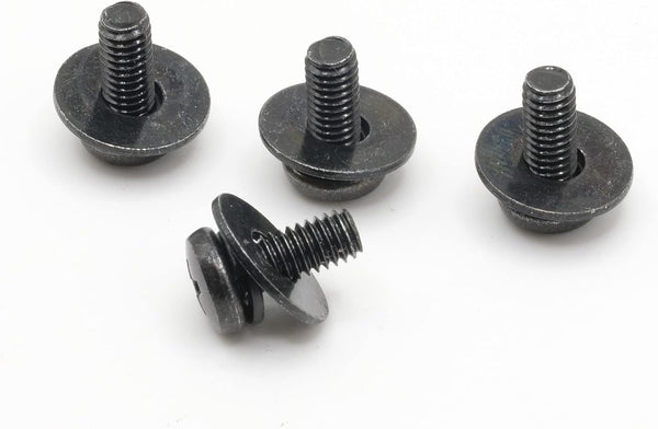 ReplacementScrews VESA Compatible M4 10mm TV/Monitor Wall Mount Screws for 75x75mm and 100x100mm
