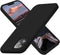 Cordking Silicone Shockproof Case for iPhone 12/12 Pro, Soft Anti-Scratch Microfiber Lining, 6.1 inch, Black