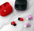 6 Pairs Double Flange Ear Tips - Compatible with Beats Fit Pro, S/M/L Replacement Silicone Wing Eartips