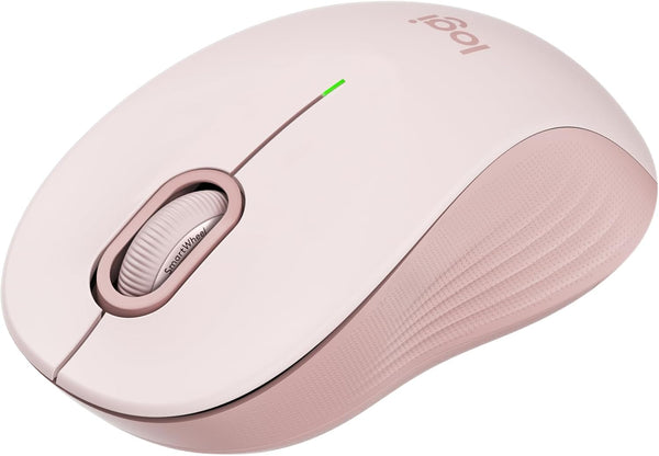 Logitech Signature M550 Wireless Mouse for Small to Medium Hands, 2-Year Battery, Silent Clicks, Bluetooth, Rose