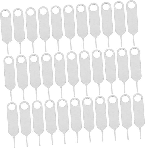 500pcs Sim Card Ejector Tool Durable Stainless Steel Mobile Phone Disassembly Pin