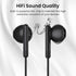 USB C Headphones for iPhone 15 Pro Max, iPad Pro, USB Type C Earphones with Microphone, Wired Earbuds for Google Pixel,