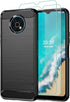 Osophter Nokia G50 Case, Nokia G50 5G Phone Case with 2pcs Screen Protector, Shock-Absorption Flexible TPU Rubber