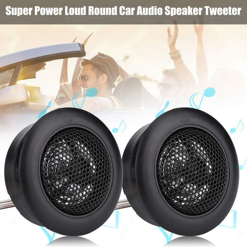 Car Audio Speaker, 2Pcs 12V 150W Auto Mini Super Power Loud Dome Audio Speaker Tweeter Loudspeaker Horn