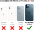 HianDier Wallet Case for iPhone 12 Pro MAX, Slim Protective with Credit Card Slot Holder, Flip Folio Soft PU Leather,