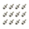 Maxmoral 12PCS M3 Metal Ball Head Screws Fasteners Fixing Spherical Bolts Replacement for