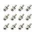 Maxmoral 12PCS M3 Metal Ball Head Screws Fasteners Fixing Spherical Bolts Replacement for