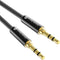 Syncwire 3.5mm Nylon Braided Aux Cable (3.3ft/1m,Hi-Fi Sound), Audio Auxiliary Input Adapter
