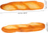 Cabilock Realistic Baguette Bread Model for Bakery Decoration Photography Props and Teaching Tools Faux Food Display