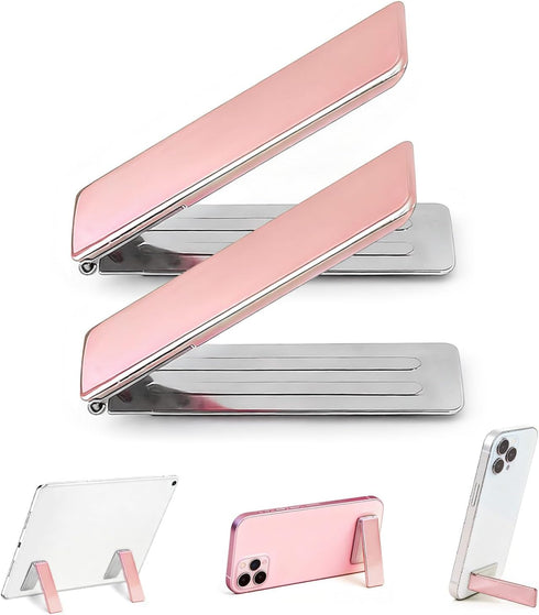 Kinizuxi Cell Phone Kickstand 2Packs,Ultra-Thin Vertical and Horizontal Phone Stand for Desk,Adjustable Phone