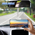 KPFILEH 360 Car Rearview Mirror Phone Holder, Multifunctional Anti-Shake Rotating Auto Smartphone Bracket, Universal