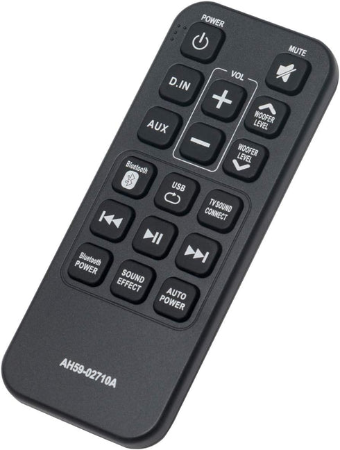 AH59-02710A Sound Bar Replacement Remote Control for Samsung Soundbar HW-JM25, HW-J250, HW-JM25/ZA
