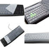 VORTINIOUS 104/107 Ultra Thin Desktop PC Silicone Clear Keyboard Cover Skin Protector for Keys Standard Desktop