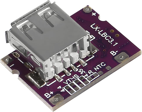 6PCS Type-C USB 5V 3.1A Boost Converter Step-Up Power Module IP5310 with Switch LED Indicator for Mobile Power Bank