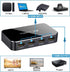 HDMI Switch 4X1, 4K Ultra HD HDMI Switcher, Support HDMI 2.0, 3D, 1080P, 4Kx2k@60Hz (IR Remote Control)
