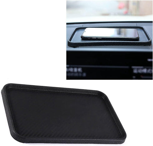 Silicone Anti-Slip Dashboard Mat - Car Phone Holder & Tray