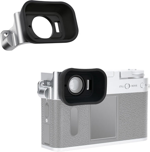 JJC Long Soft Rubber Eyecup Eyepiece for Fuji Fujifilm X Half XHalf