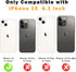 HayyaCase 15 [2X 15 6.1", for iPhone Case with Belt Clip : Heavy Duty Military Grade Drop Protective Case Screen
