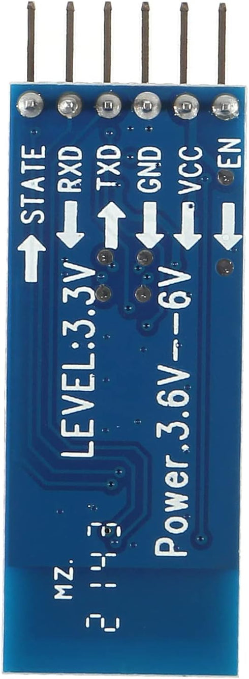3Pcs HC-05 Wireless Bluetooth RF Transceiver Module, 6 Pin Wireless Serial Port Communication