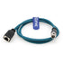 Eonvic Industrial M12 8Pin Male X Code to RJ45 Female, High Flex Cat6 Gigabit Extension Ethernet Cable