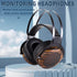 Wired Over-Ear Headphones, Studio Headset with 50mm Drivers for Music Recording - 3.5mm/6.35mm Audio Jack