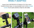 PULUZ Bike Camera Handlebar Mount for GoPro Hero 12/11/10/9/8/7/6, 360 Degree Rotation Aluminum Bicycle Bracket for DJI