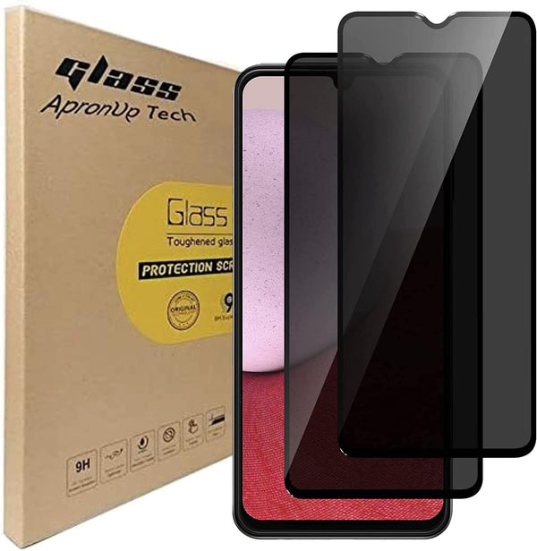 [2 Pack for Samsung Galaxy A14 5G Privacy Screen Protector, Tempered Glass Anti Spy Black Protect Film, Easy Install