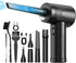 11-in-1 Compressed Air Duster-3-Gear Adjustable 120000 RPM Electric Air Duster with LED