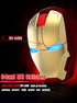 Cool Wireless Mouse, 2.4 G Portable Ergonomic Optical Ironman Wireless Mouse with USB Receiver for Notebook PC Laptop