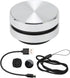 FOSA Mini Bluetooth Speaker - Bone Conduction, Stereo Magnetic Portable Speaker, Supports FM Radios (Silver)