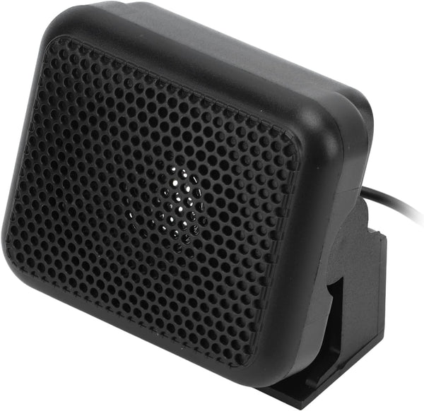 Radios External Speaker, 3W 8O Black ABS Two Way Universal CB Speaker for Car Radio and Small Speakers
