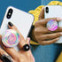 Nsotts (6 Pack) Collapsible Cell Phone Grip for Smartphones,Expanding Cellphone Holder for Phone - Colorful Pattern