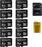 Cloudisk Pack of 10 Micro SD Card 4GB Flash Memory Card C6 Micro
