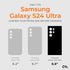 Case-Mate Tough Clear Case for Samsung Galaxy S24 Ultra, 16ft D3O Drop Protection, Wireless Charging