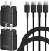Type C Charger Fast Charging for Samsung, 25W USB C Charger Block with 6Ft Type C to C Cable (Black)