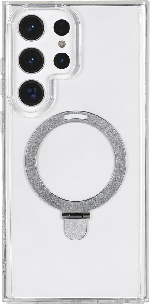 Cavor Samsung Galaxy S22 Ultra Case: Magsafe, Kickstand, Full-Body Shockproof, Slim, Crystal Clear for Men & Women.