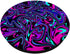 Abstract Swirl Galaxy Design Pattern Blue Pink Purple Black PopSockets Standard PopGrip