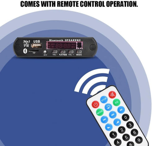APE FLAC WAV WMA MP3 Decoder Board, Music Player Bluetooth Speaker Audio Module, USB TF Card Play, FM Hands Call