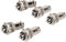 Connector Plugs - 16mm 4 Pin Din Female/Male Aviation Wire Connector Plug, GX16 Metal Chassis Connector Socket (5 Sets)