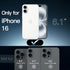 JETech 16 6.1-Inch Magnetic Case for iPhone Compatible with MagSafe, Shockproof Phone Bumper Cover, Anti-Scratch Clear