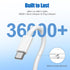 USB C to USB C Charging Cable 3Pack 6ft 60W, Fast Charge Cord for iPhone 15 Pro Max Plus, Samsung S23