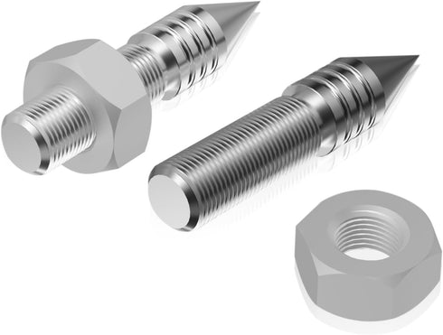 Monosaudio Speaker Spikes - 4 Pcs HiFi Speaker Anti-Vibration Spikes (without Spike Pad) for Speaker, Subwoofer,