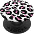 Pink White Leopard Pattern Animal Print Glam PopSockets PopGrip: Swappable Grip for Phones & Tablets