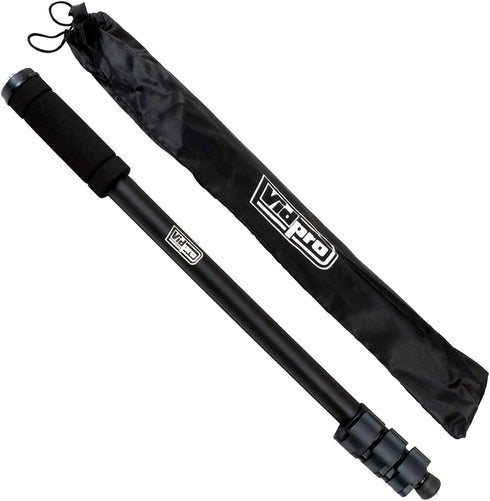 Vidpro 67-inch Pro Monopod with Case - Durable Lightweight Portable Mount, Adjustable 3 Section Leg with Locks