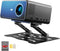 3-in-1 Adjustable Projector Mount Stand Universal Ceiling/Wall/Table Mount with 180 Dual-Axis Rotation,