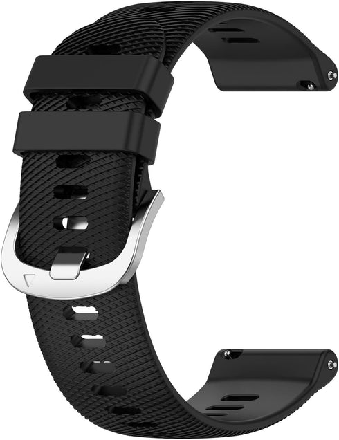 FitTurn 5 Pack Soft Silicone Replacement Wrist Strap for CITIZEN CZ Smart Touchscreen 44mm/41mm Smart Watch
