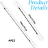 Mabor 4Pcs 11.4 Inches Pen Leash, Stylus Pen Tether, Plastic Elastic Tether Lanyard for Touch Pens Retractable