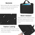 Voova Laptop Bag 15.6 Inch, 360° Protective Sleeve for MacBook Air 15 M2, Waterproof Computer Bag, Black