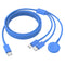 Apple Watch Charger Cable, USB C Magnetic Watch Charging Cable, 3 in 1 Apple iWatch Charging Cable 6 FT, Compatible